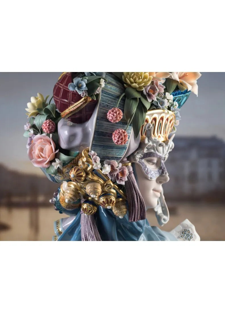 Escultura mujer Fantasía veneciana. Serie limitada – Santacreu Store