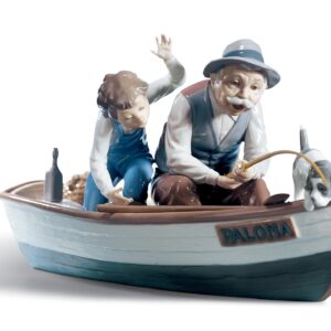 Figura Pescadores en bote – Santacreu Store