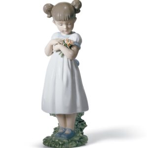 Figura niña Flores para mamá – Santacreu Store