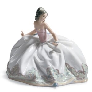Figura mujer Sentada en la fiesta – Santacreu Store