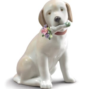 Figura perro Este ramo es para ti – Santacreu Store