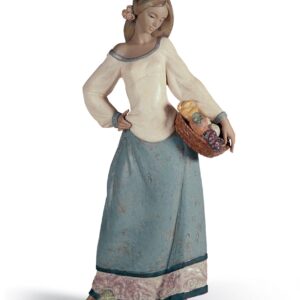 Figura mujer Recogida de frutas – Santacreu Store