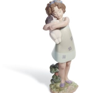 Figura niña Aprendiendo a cuidar – Santacreu Store