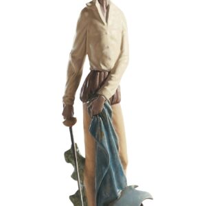 Figura Don Quijote erguido. Gres – Santacreu Store