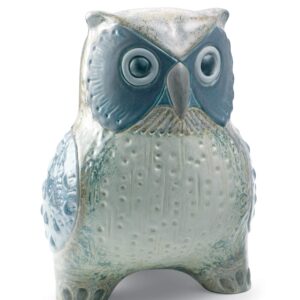 Figura Búho grande. Gris – Santacreu Store