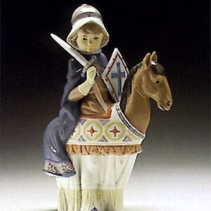 NIÑO MEDIEVAL A CABALLO – Santacreu Store