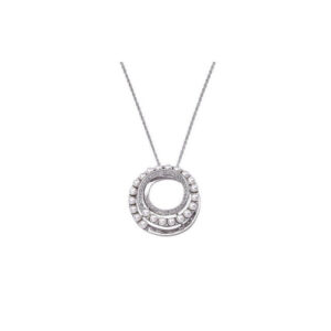 Collar de perla elegante en plata – Santacreu Store