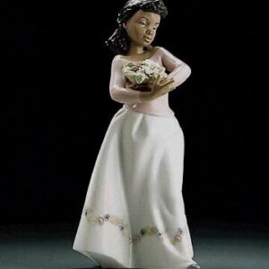 NIÑA CON FLORES – Santacreu Store