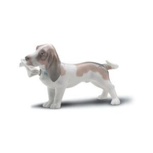 BASSET CON PERIODICO – Santacreu Store