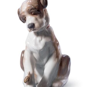 Figura Perrito con caracol – Santacreu Store