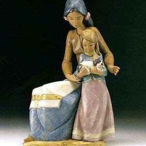 MADRE E HIJA CON PERRITO – Santacreu Store