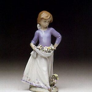 NIÑA DELANTAL FLORIDO – Santacreu Store