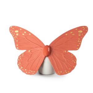 Figura Mariposa. Lustre oro y coral – Santacreu Store
