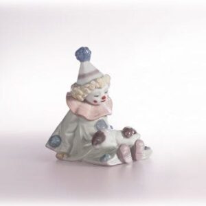 NIÑO PIERROT CON PERRITO Brillo – Santacreu Store