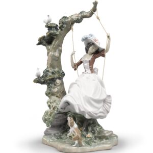 Figura mujer Columpiándose – Santacreu Store