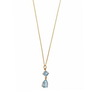 Collar chapado en dorado elegante – Santacreu Store