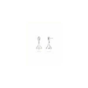 Pendientes de perla elegantes en plata – Santacreu Store