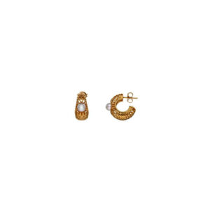 Pendientes de perla elegantes en plata – Santacreu Store