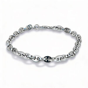Pulsera "Northwood" de acero con eslabones de calabrote | Olliver Abbott – Santacreu Store