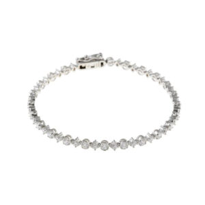 Pulsera elegante de plata – Santacreu Store